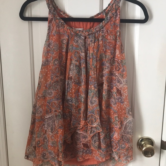 Sundance silk tank top.